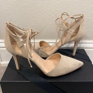 Vince Camuto tan heel